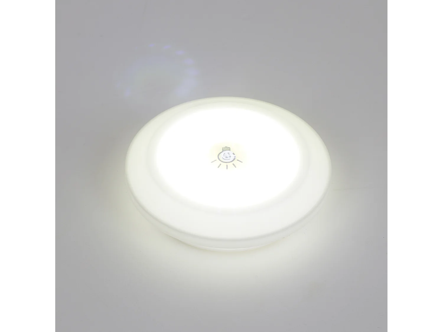 Lampe Led Cob A Pression X2 Avec Telecommande Blanc