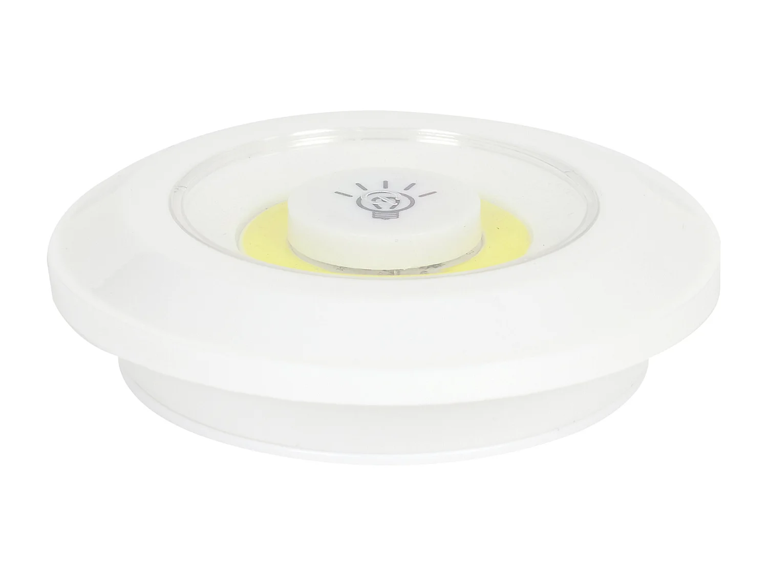 Lampe Led Cob A Pression X2 Avec Telecommande Blanc