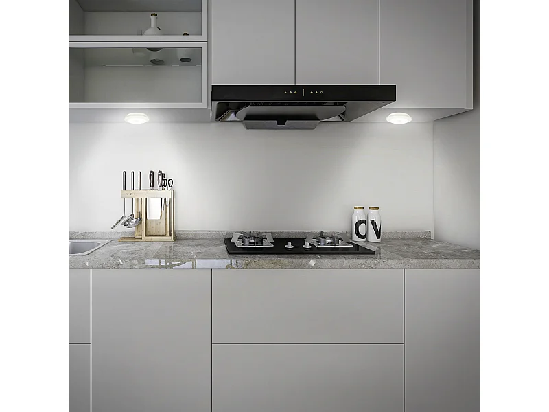 Lampe Led Cob A Pression X2 Avec Telecommande Blanc