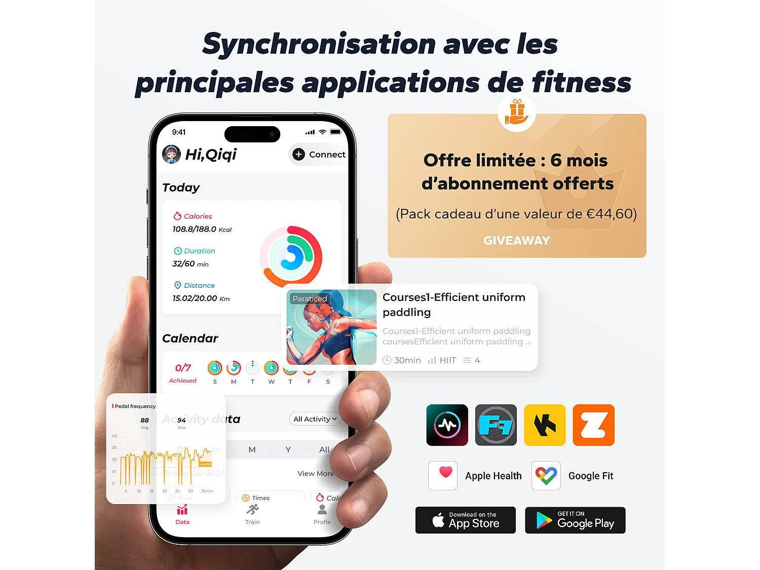 Bicicletta da camera magnetica, volano da 10 kg, 16 livelli, manubrio/sella regolabili, Bluetooth, doppio portaborraccia, supporto per manubri