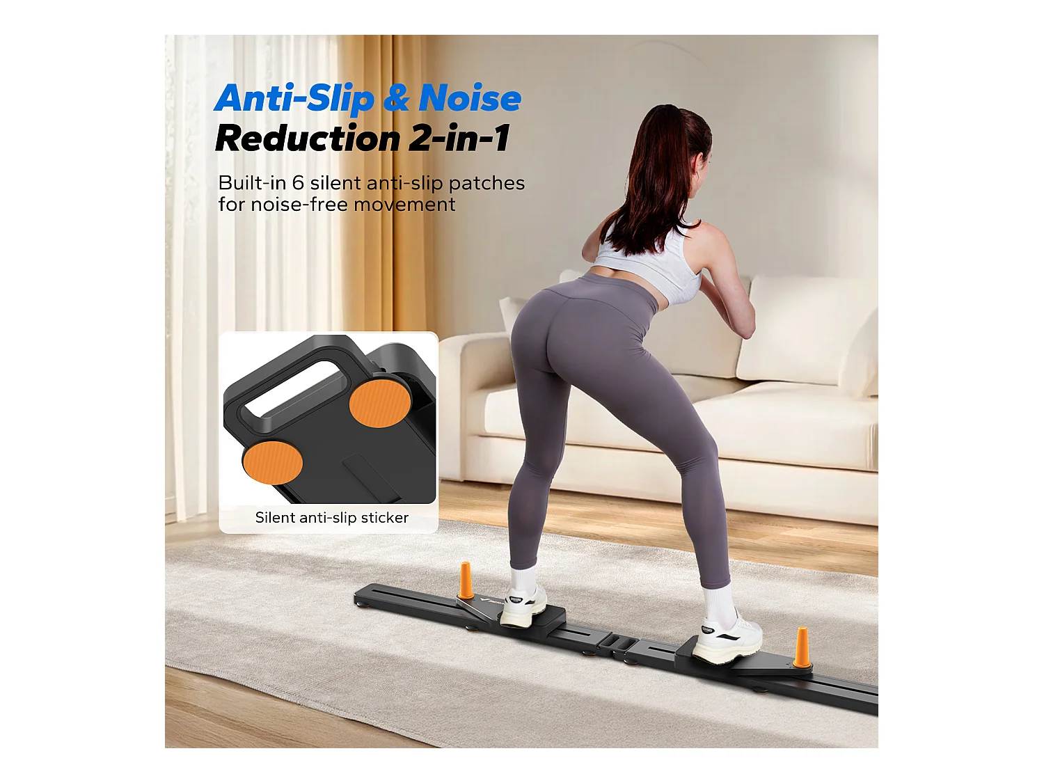 Planche d’exercice multifonction pliable MERACH, renforcement abdominal à domicile, tonification, gainage, musculation, 120KG MAX