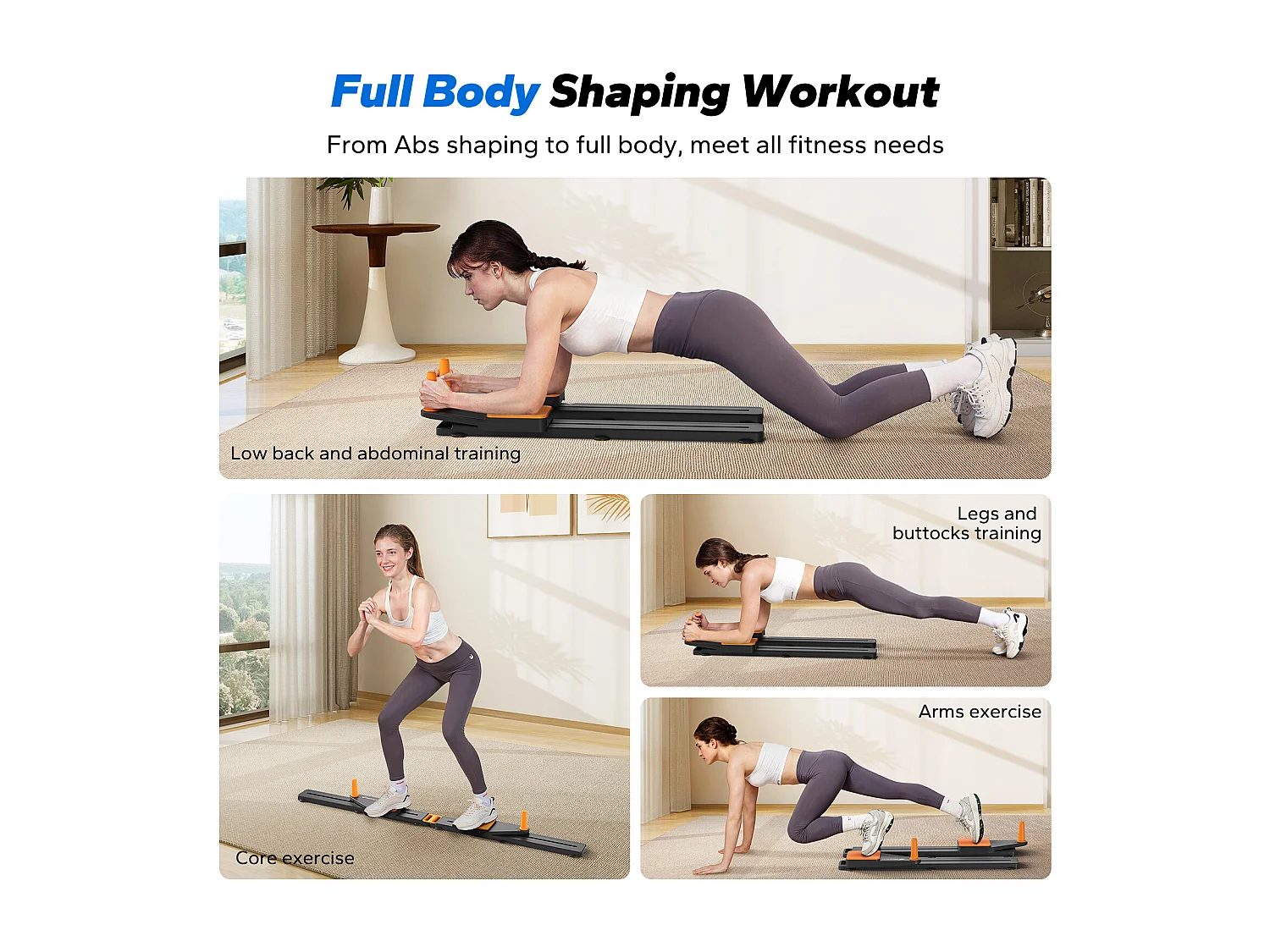 Glisseurs de Fitness Polyvalents MERACH, Parfaits pour le Renforcement Musculaire, Équilibre, Mobilité, Sport à Domicile, 120KG MAX