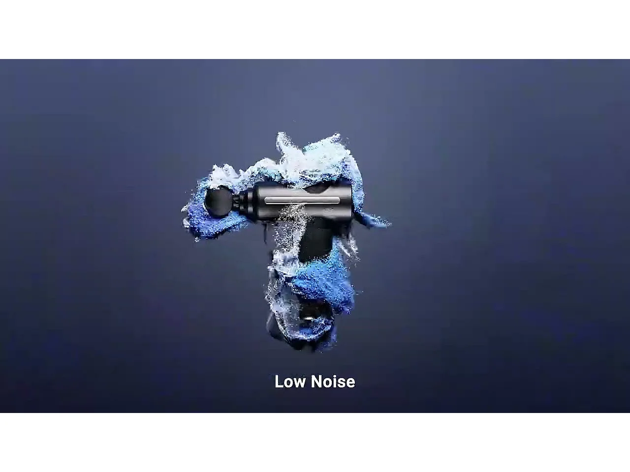 Pistola Massaggiante Elettrica MERACH, Potente 40W, 4 Testine, 3 Velocita, Sollievo Muscolare & Recupero Sportivo