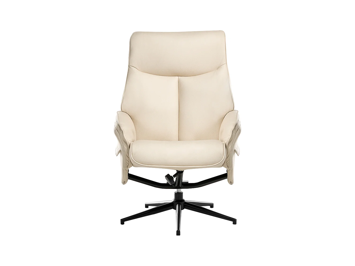 Fauteuil inclinable ERATO Cuir PU Beige clair
