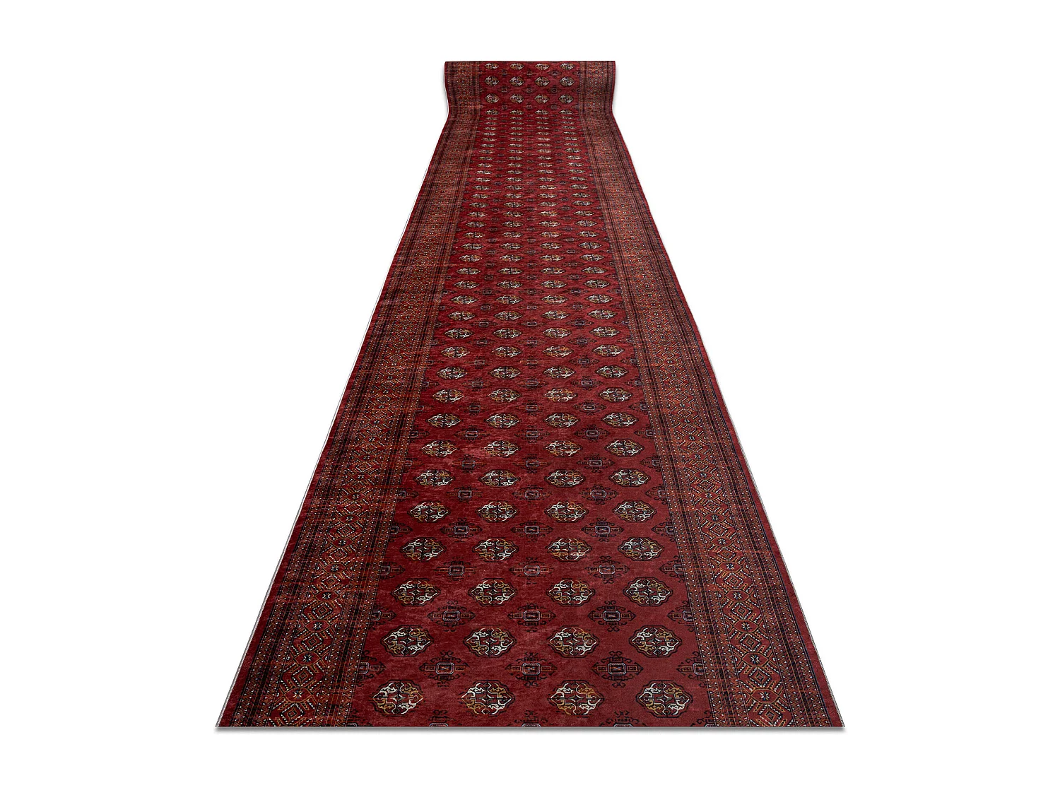 CHODNIK podgumowany DO PRANIA LOTUS BUCHARA 30250 Klasyczny czerwony 6 60x490 cm