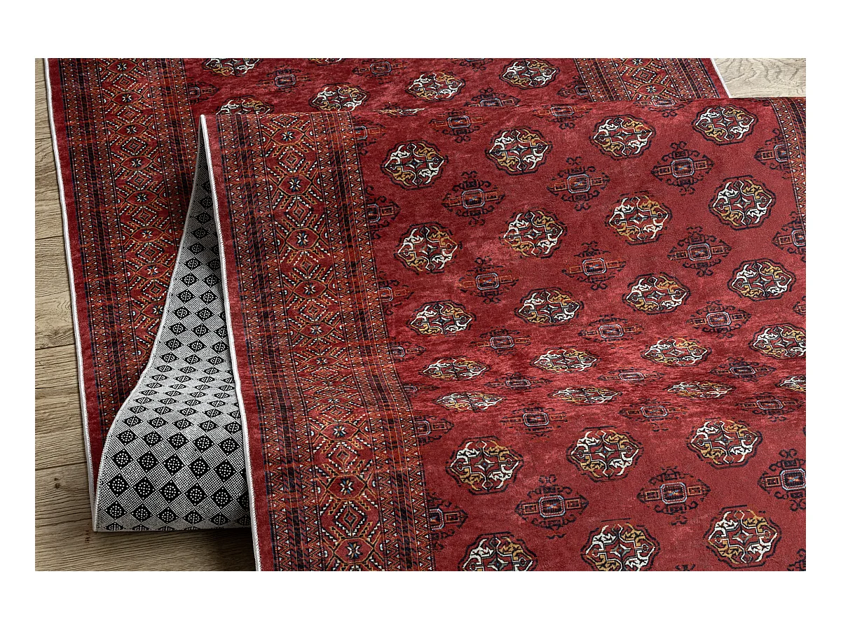 Alcatifa do corredor com reforço de borracha LOTUS BUCHARA 30250 Clá 120x560 cm