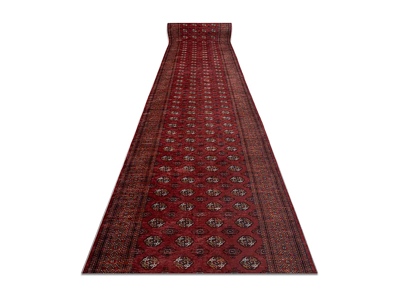 CHODNIK podgumowany DO PRANIA LOTUS BUCHARA 30250 Klasyczny czerwony 1 100x130 cm