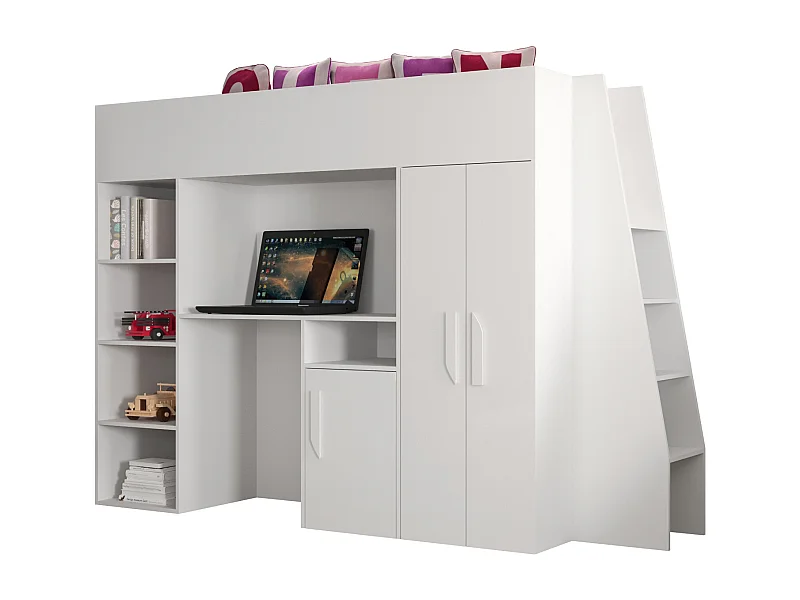 PARTY 15 Stapelbed 230/165/95 (wit)