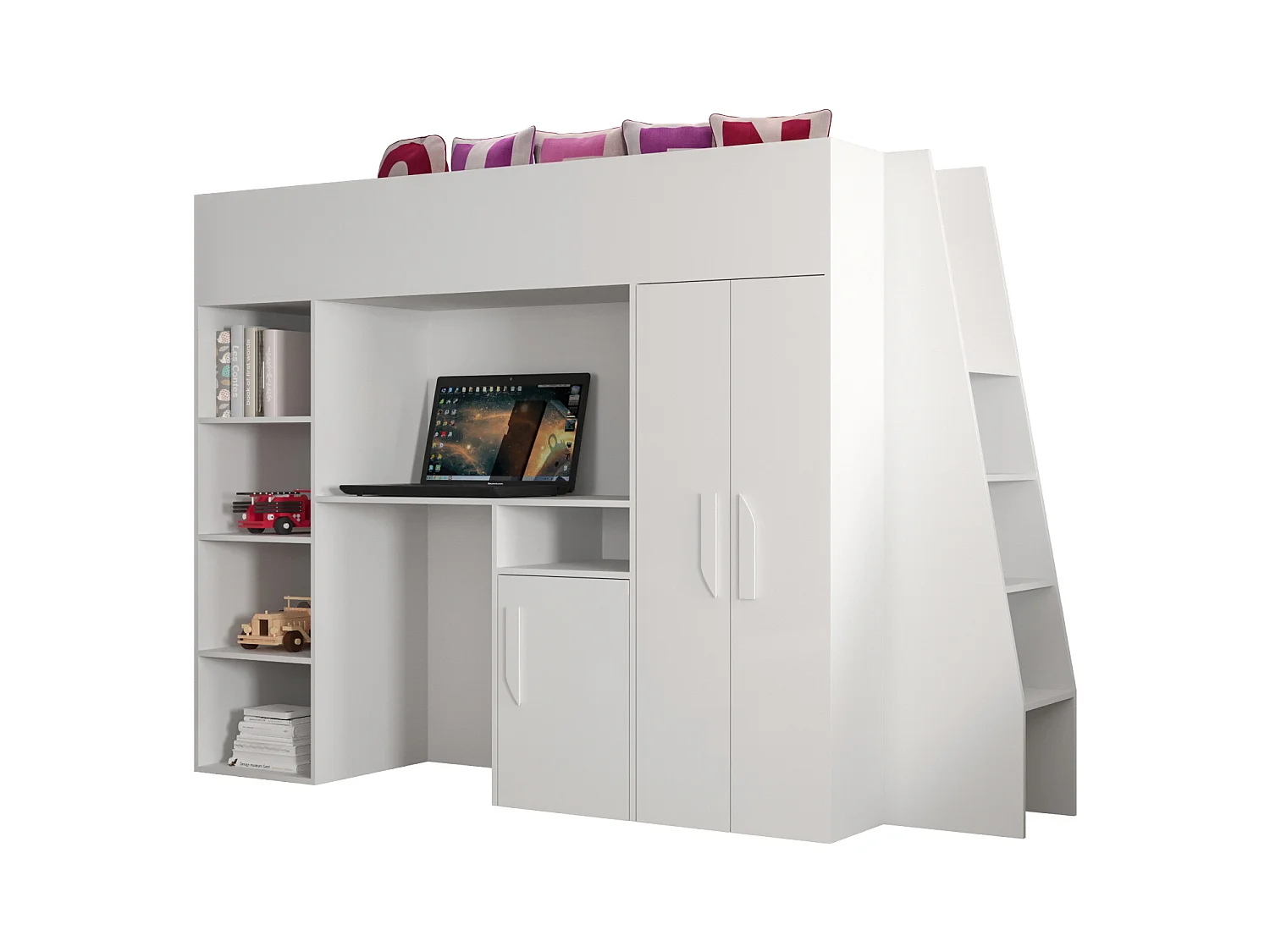 PARTY 15 Lit superposé  230/165/95 (blanc)