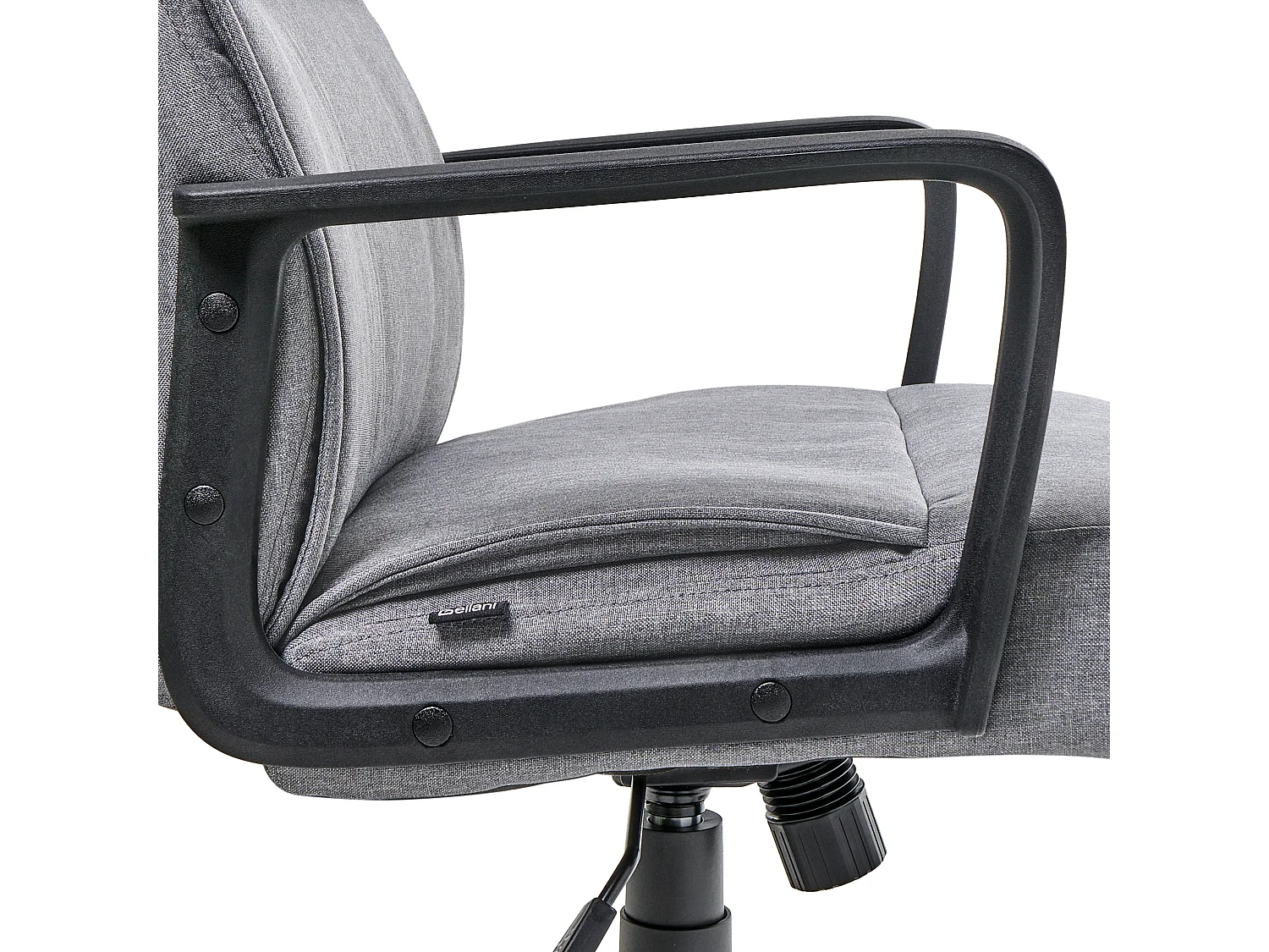 Office Chair BYRON Fabric Grey