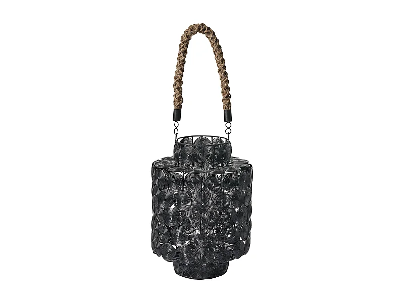 Lanterne MMOJSTIR Métal 35 cm Noir