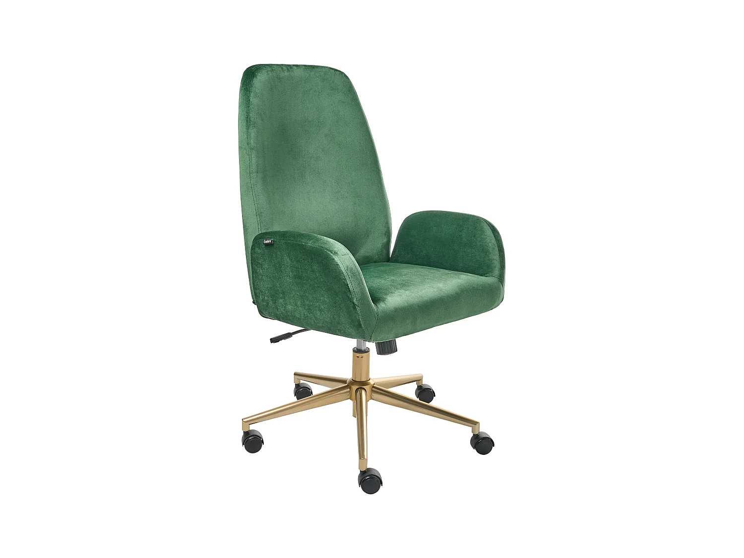 Chaise de bureau CLARE Velours Vert