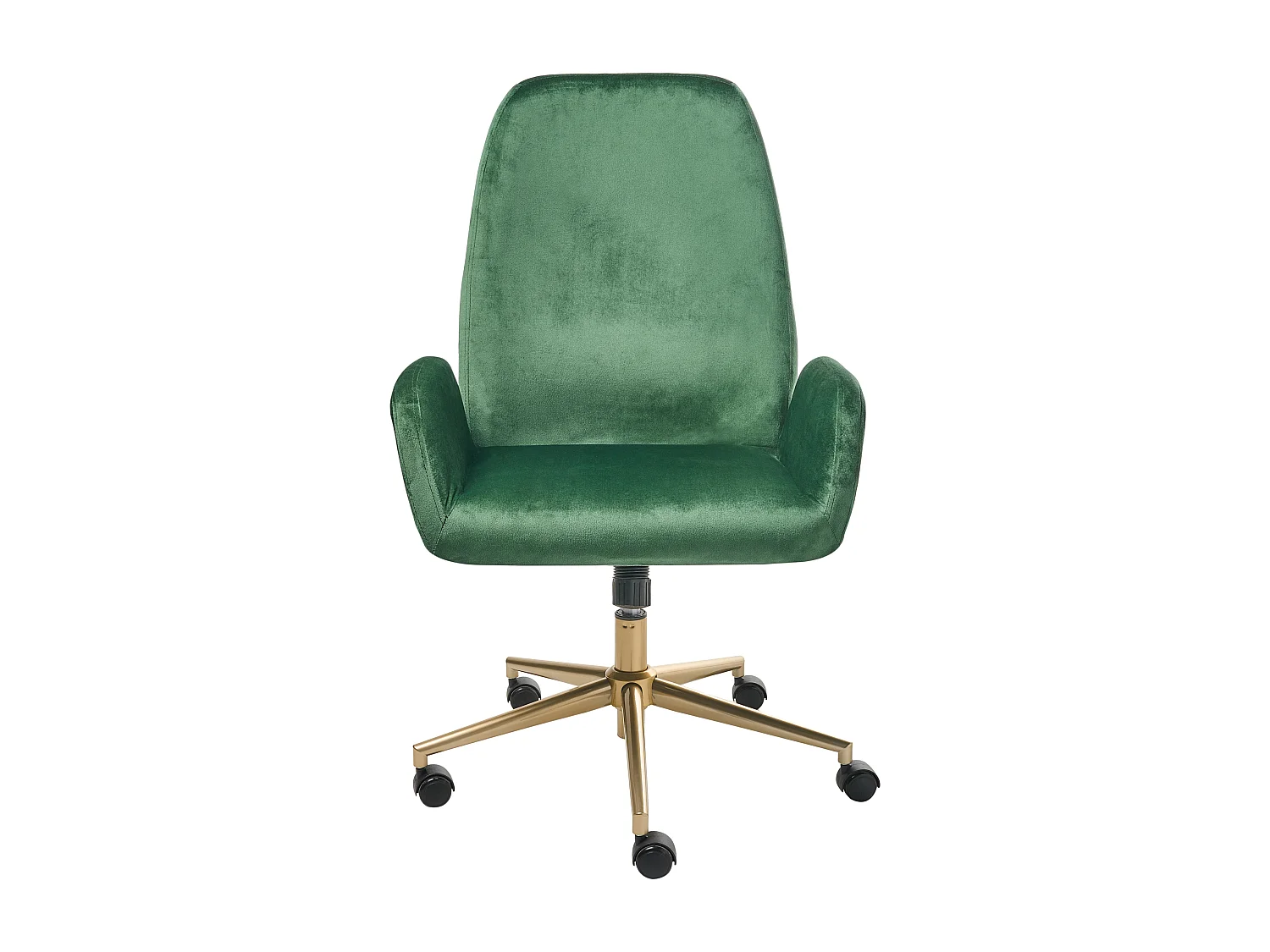 Chaise de bureau CLARE Velours Vert