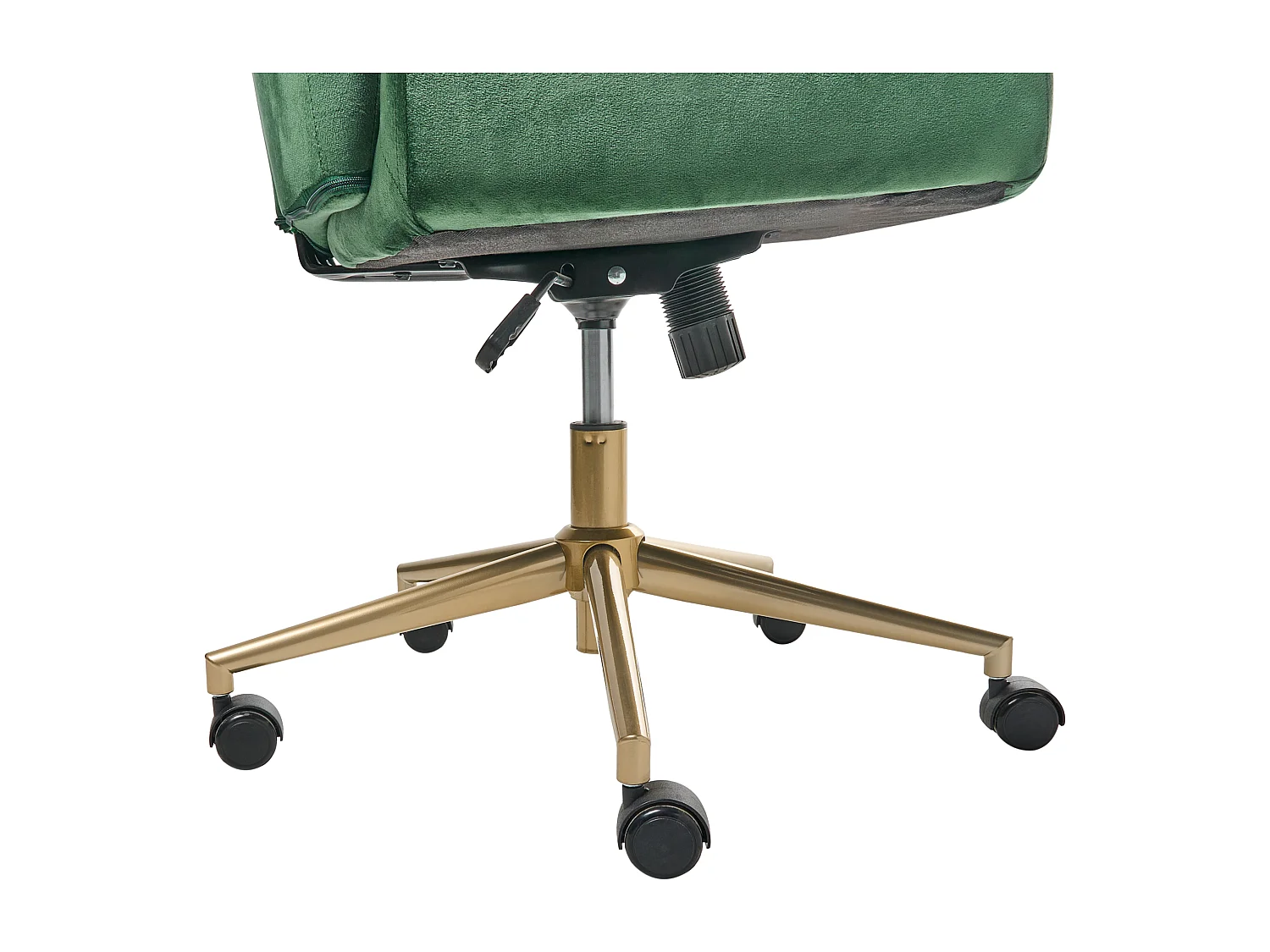 Chaise de bureau CLARE Velours Vert