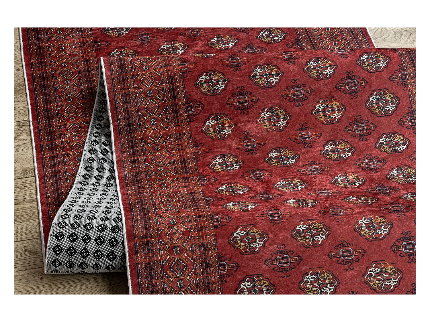 Läufer Antirutsch LOTUS BUCHARA 30250 Klassisch ZUM WASCHEN 120x390 cm