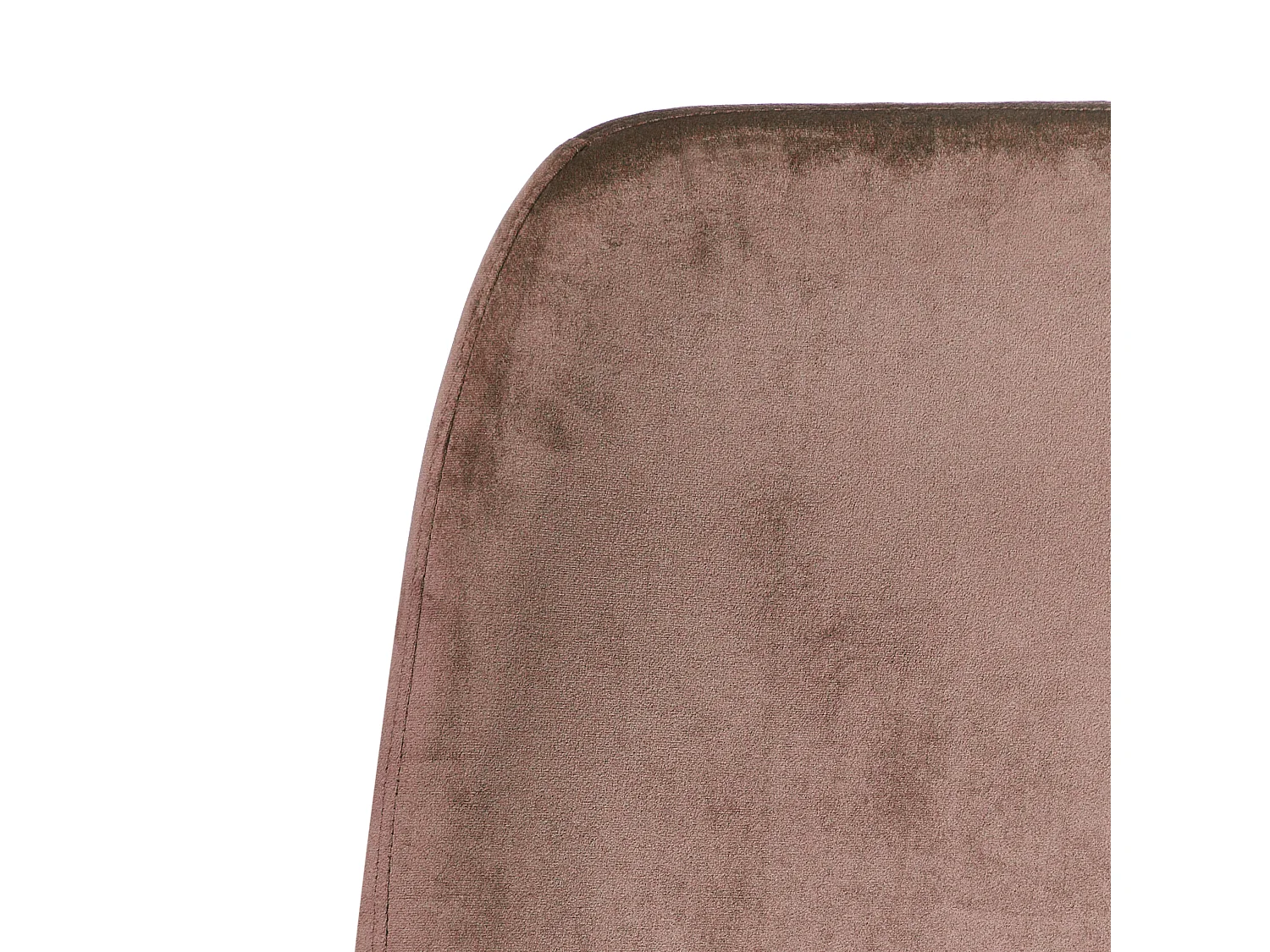 Office Chair CLARE Velvet Brown