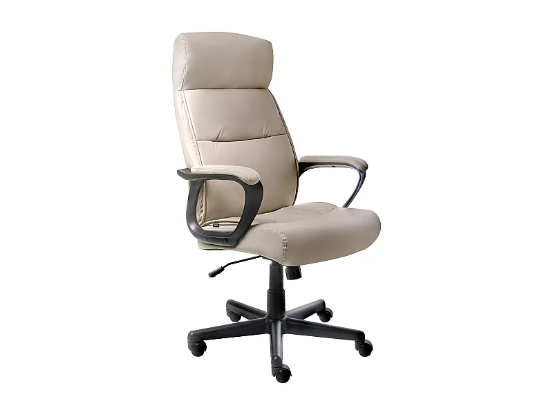 Fauteuil de bureau GURU Cuir PU Beige
