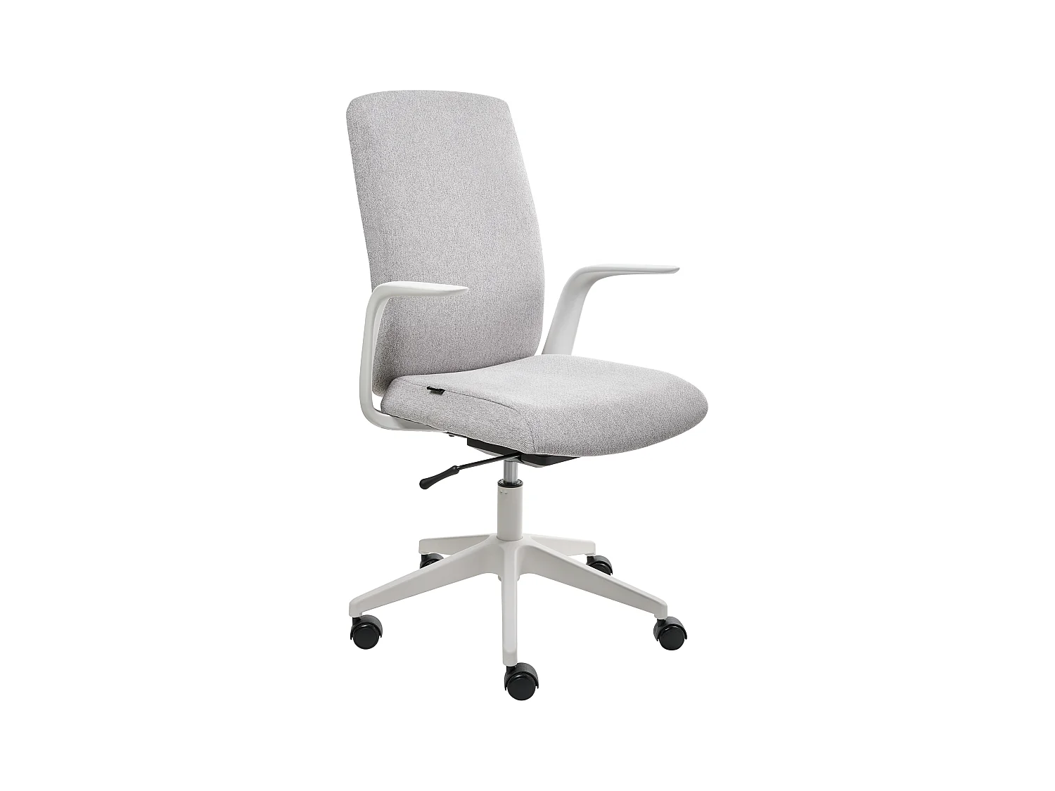 Chaise de bureau CAPTAIN Tissu Gris clair