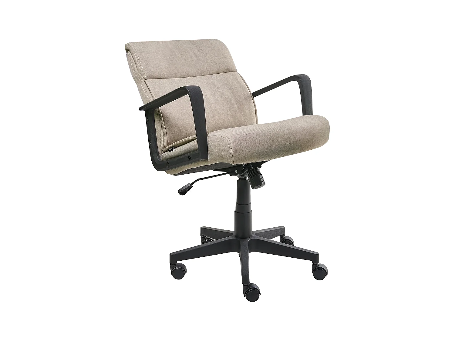 Chaise de bureau BYRON Tissu Beige