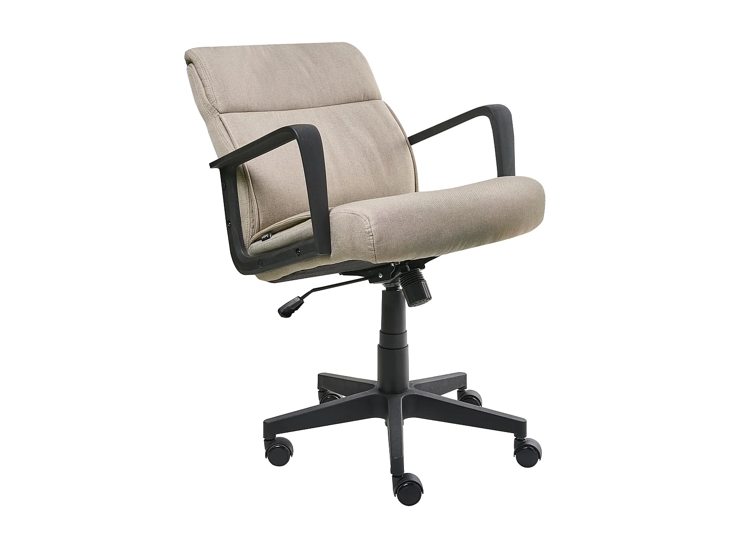 Chaise de bureau BYRON Tissu Beige