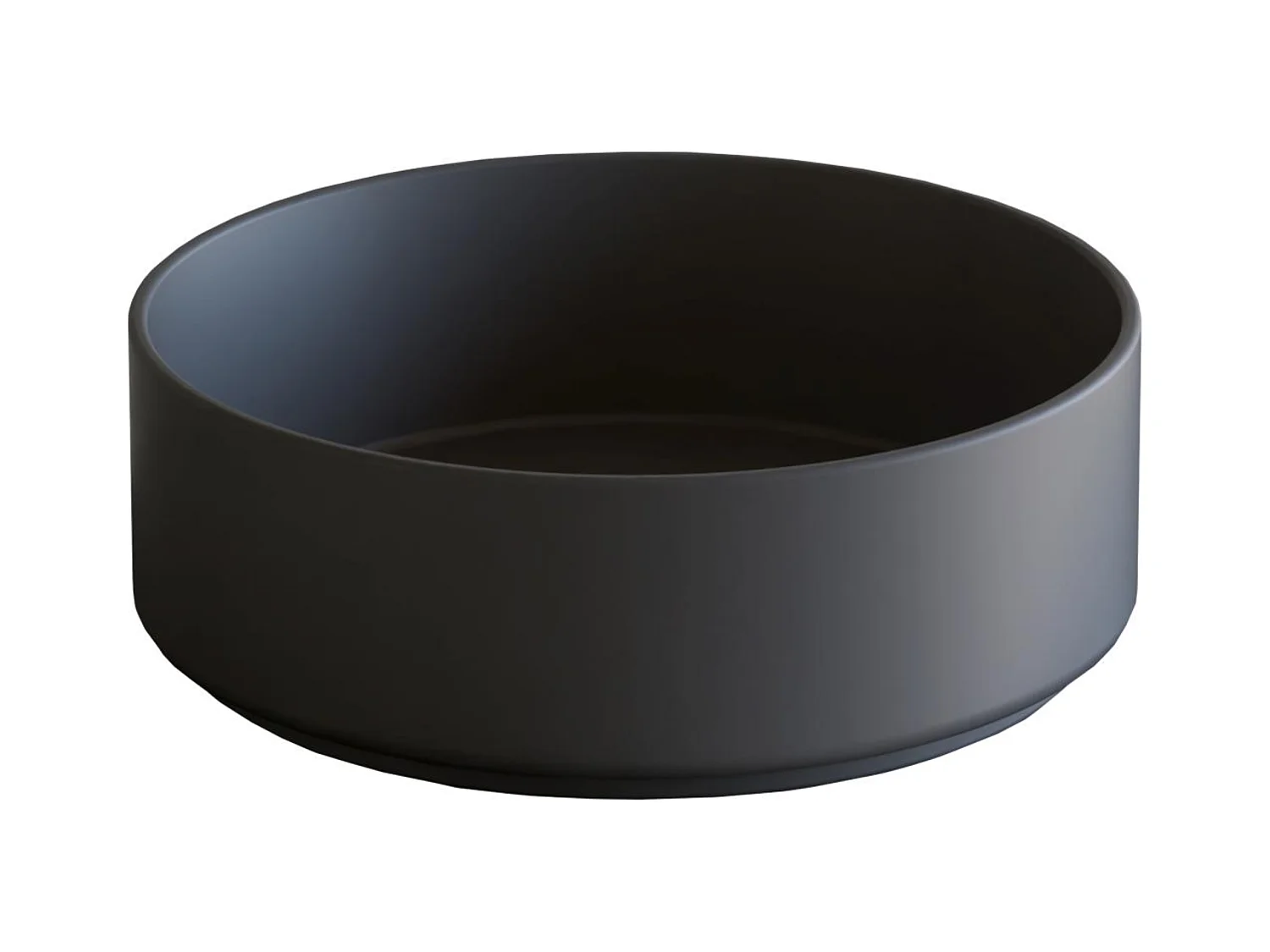 Meuble Salle de Bain COOL  (81 cm x H54 x P45 cm), Plan Vasque Marin ROLL NM, 2 Tiroirs, Laqué Blanc Mat/Noyer