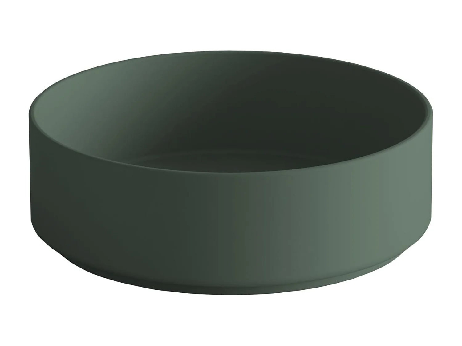 Meuble Salle de Bain POLE (81 cm x H54 x P45 cm), Plan Vasque Marin ROLL VM.Mat, 2 Tiroirs, Laqué Vert Mint