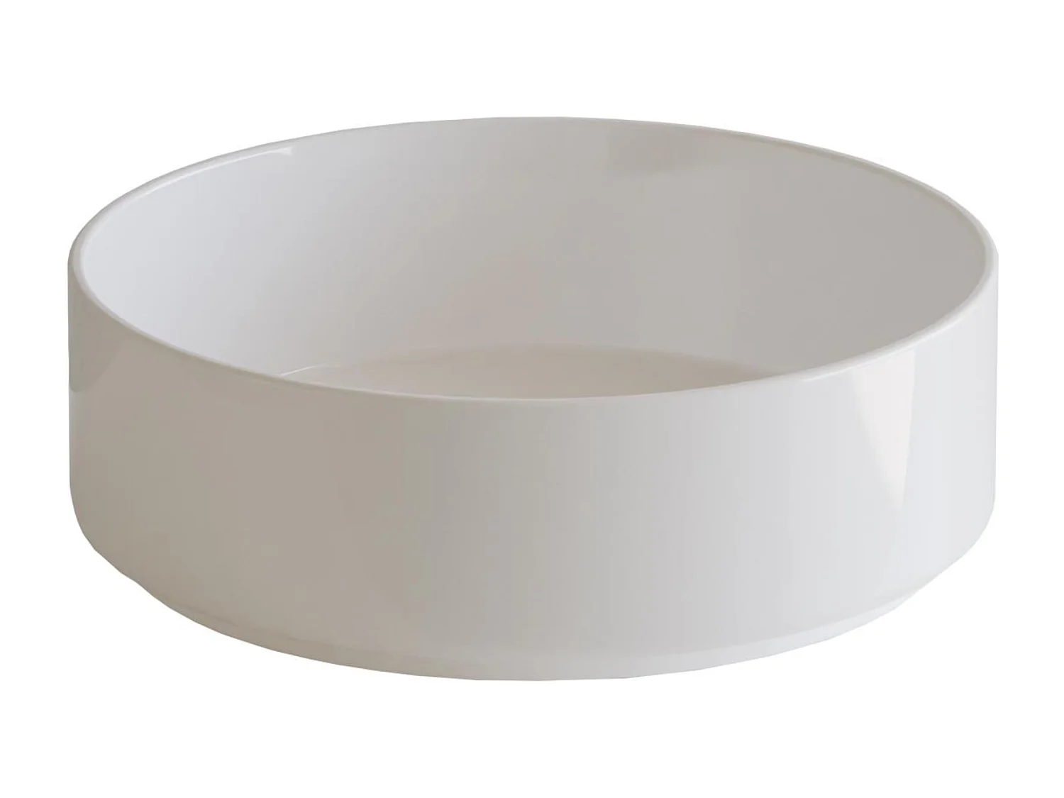 Meuble Salle de Bain COOL  (101 cm x H54 x P45 cm), Plan Vasque Marin ROLL WB, 2 Tiroirs, Laqué Blanc Mat/Noyer