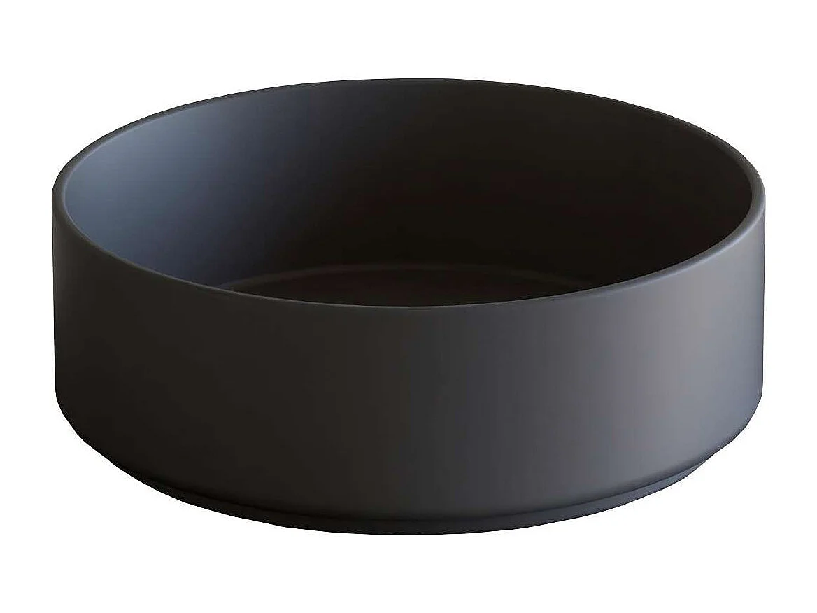 Meuble Salle de Bain COOL 100cm, Plan Vasque Marin ROLL, 2 Tiroirs, Laqué Blanc Mat, H 54cm x P 45cm