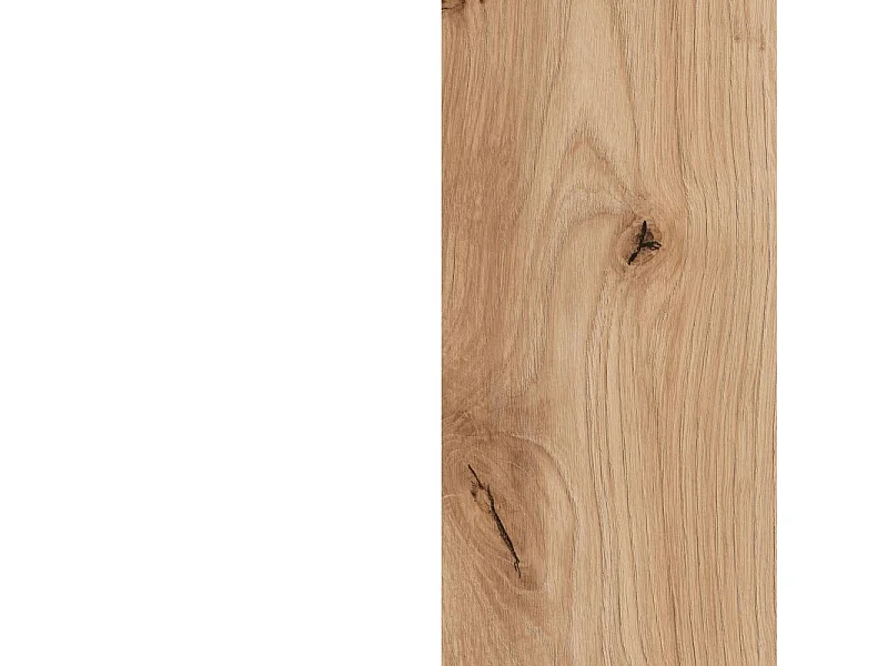 Cama Dess Blanco Artik (Blanco Mate) - Roble Nodi