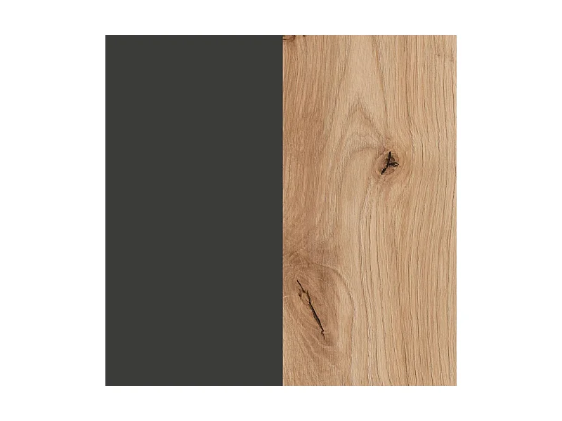 Cómoda Luke Gris Antracita - Roble Nodi