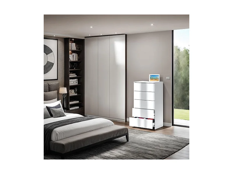 Cómoda Akari Blanco Artik (Blanco Mate)