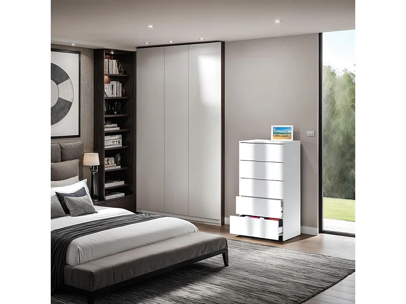 Cómoda Akari Blanco Artik (Blanco Mate)