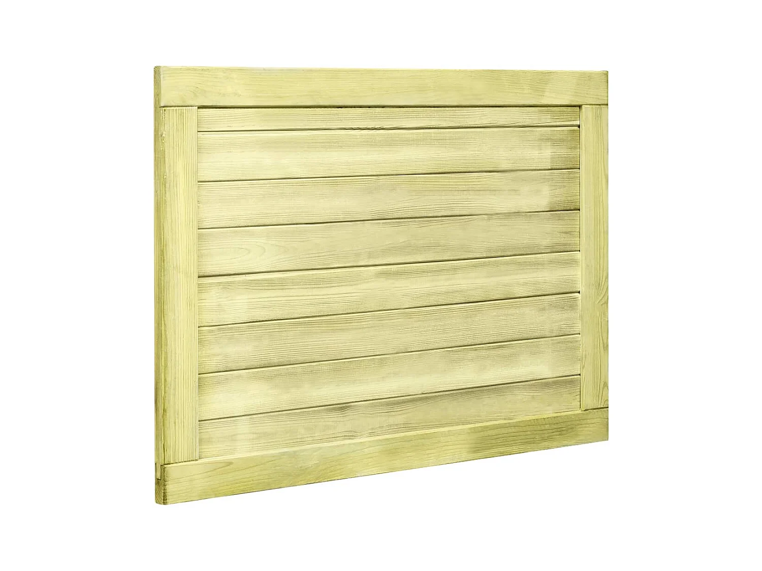 Cancello da giardino in legno di pino impregnato 75x100 cm