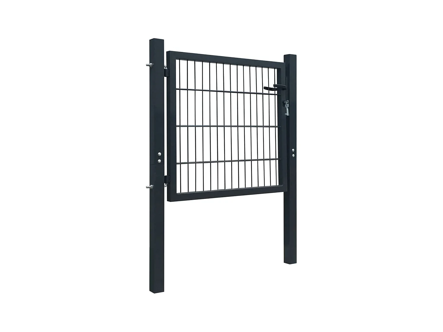 Portillon 2D (simple) Gris anthracite 106x130 cm