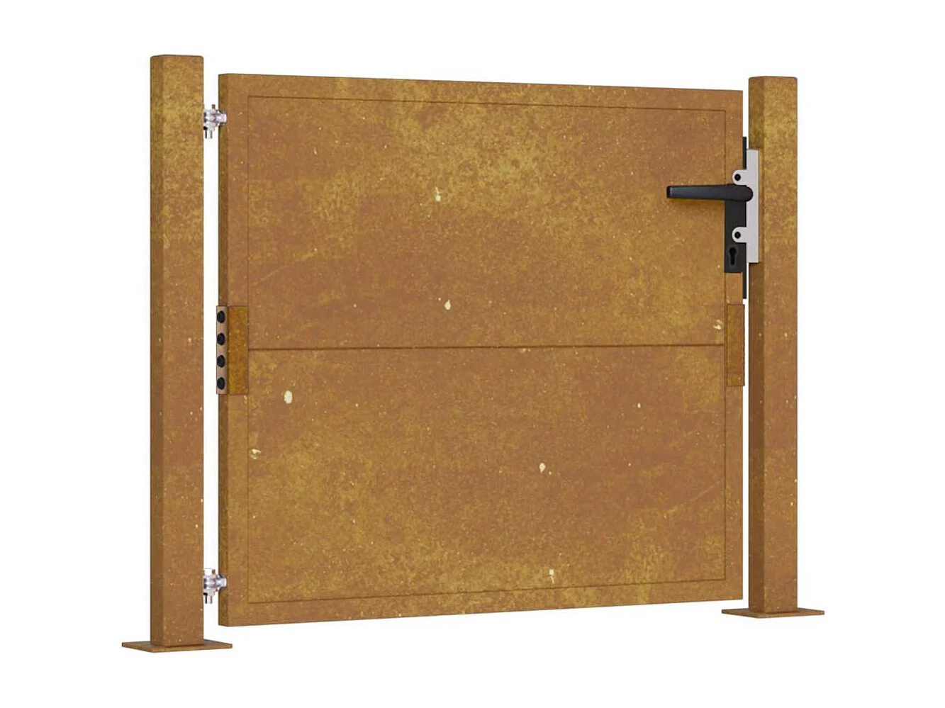 Gartentor 105x80 cm Cortenstahl