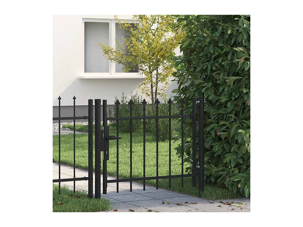 Portaal met speervormig blad 100x75 cm