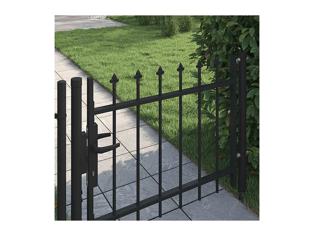 Portaal met speervormig blad 100x75 cm