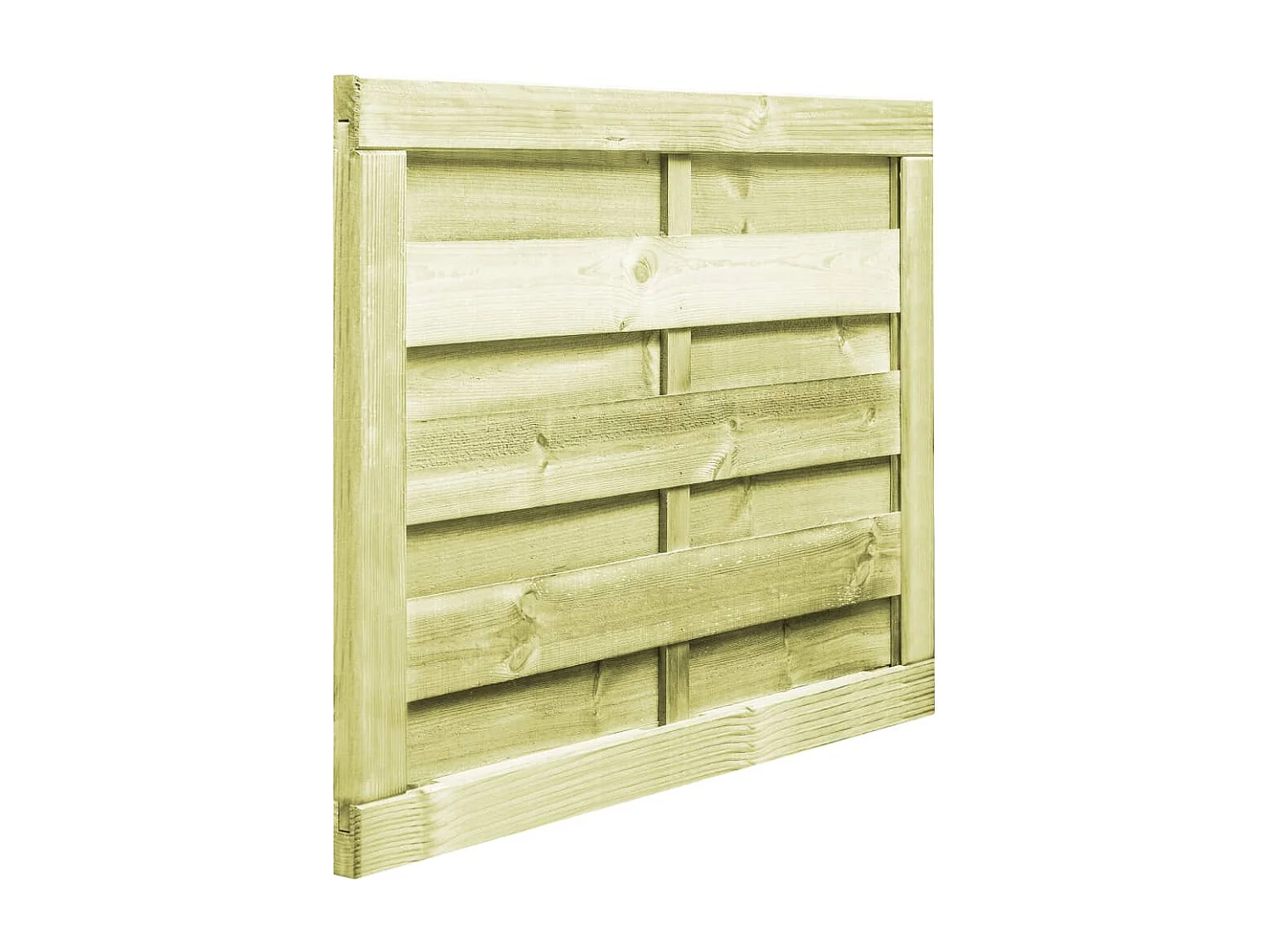 Portillon Bois de pin imprégné 100x75 cm Vert