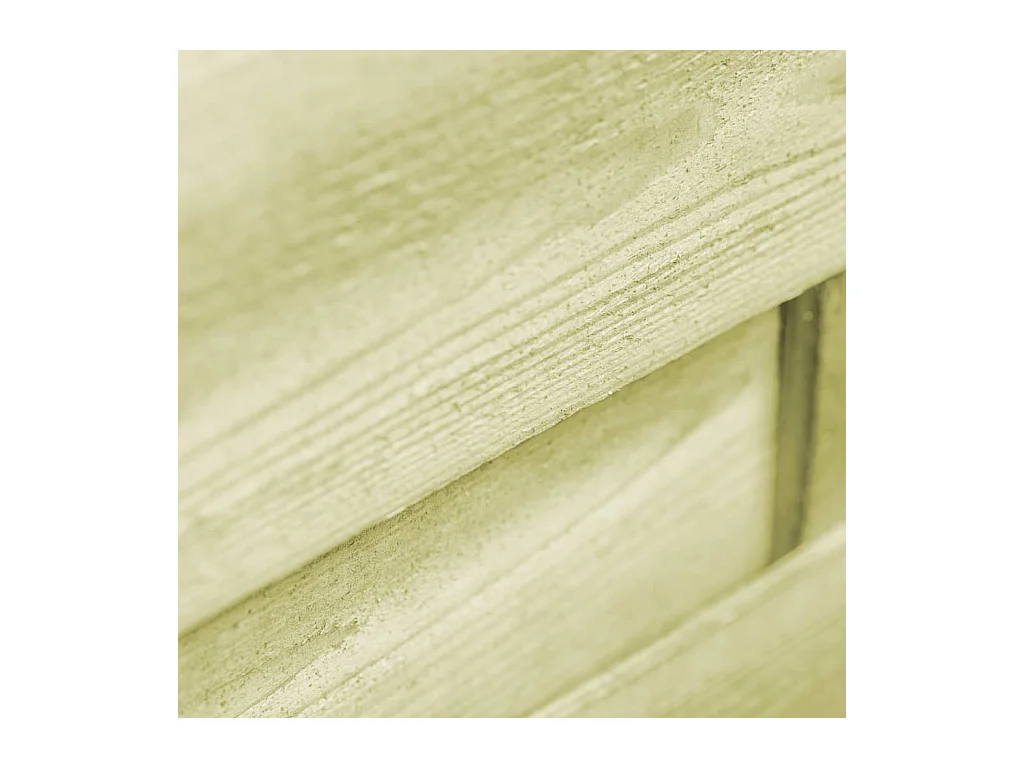 Portillon Bois de pin imprégné 100x75 cm Vert