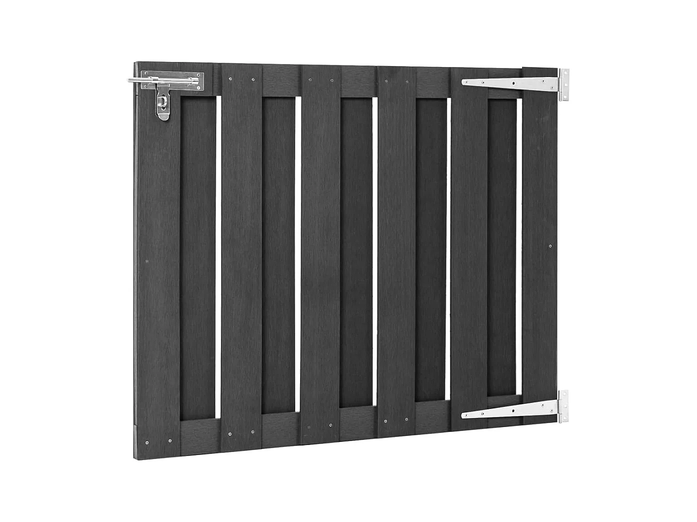 Portillon WPC 100x80 cm Gris