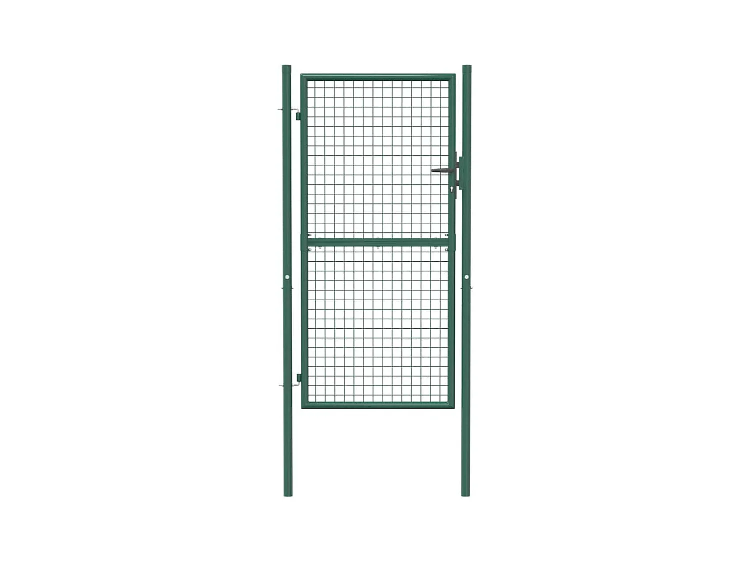Stahlzauntor 100x175 cm grün