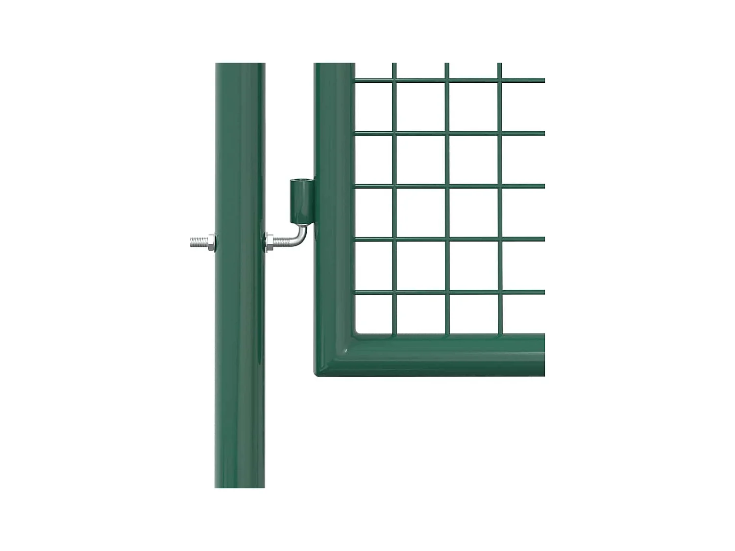 Stahlzauntor 100x175 cm grün