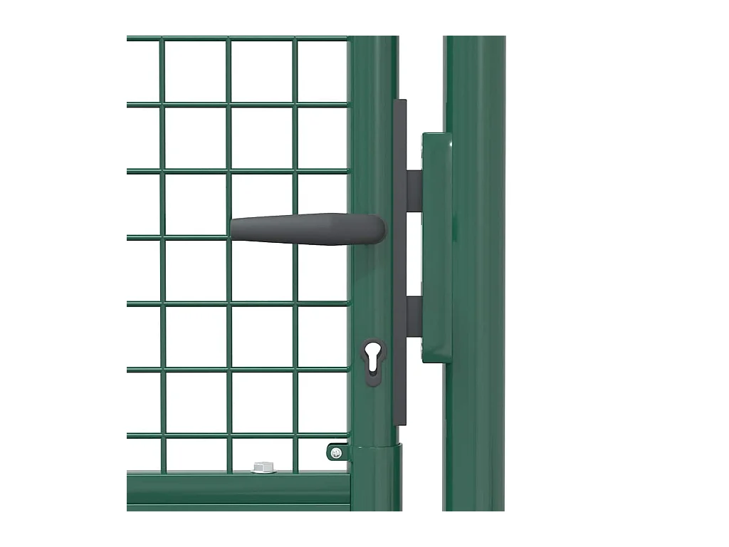 Stahlzauntor 100x175 cm grün