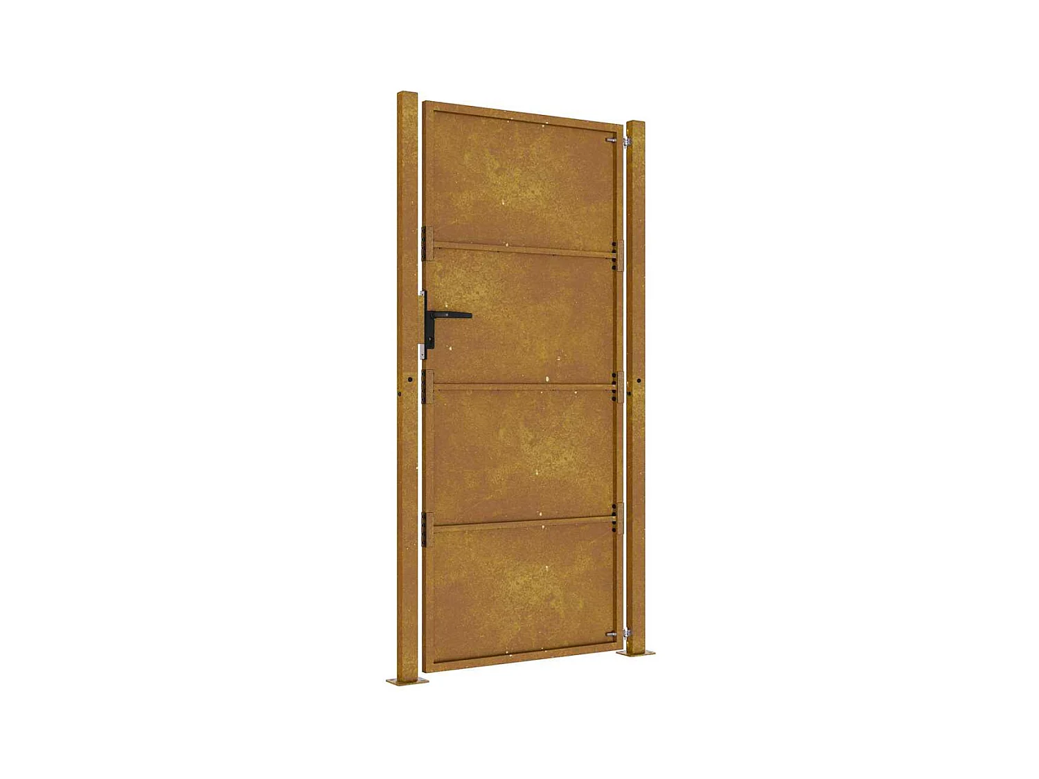 Tuinpoort 105x205 cm cortenstaal