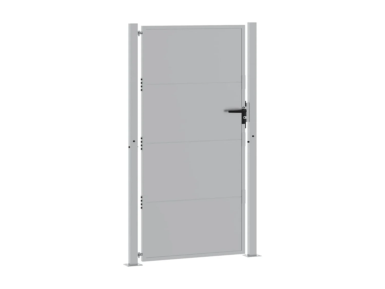 Portail de jardin 105x205 cm acier corten