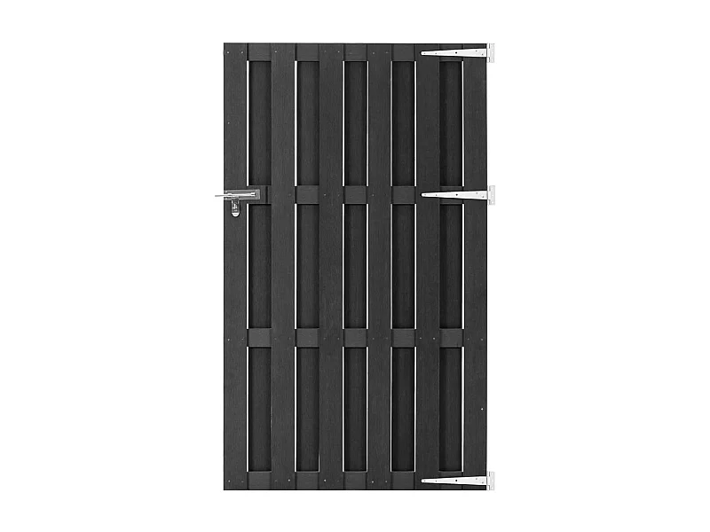 Portillon WPC 100x180 cm Gris