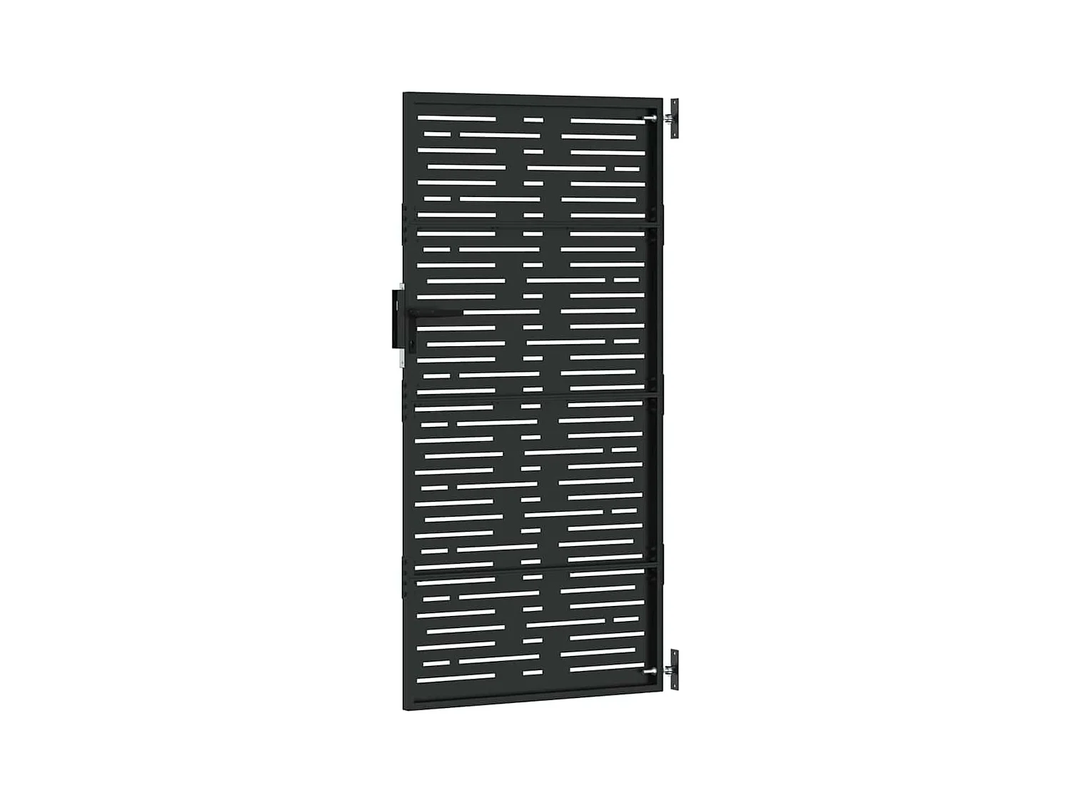 Tuinpoort, Tuinpoort 85x100 cm vierkant design in cortenstaal