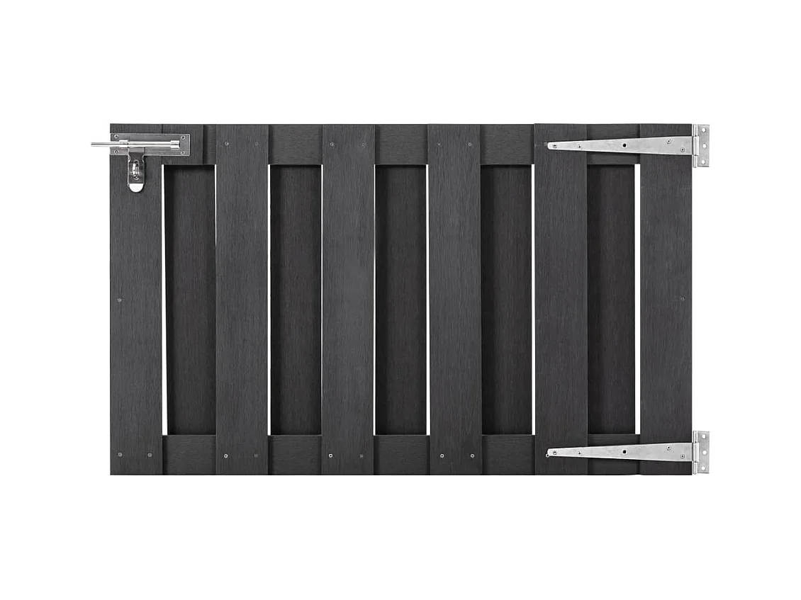 Portillon WPC 100x60 cm Gris