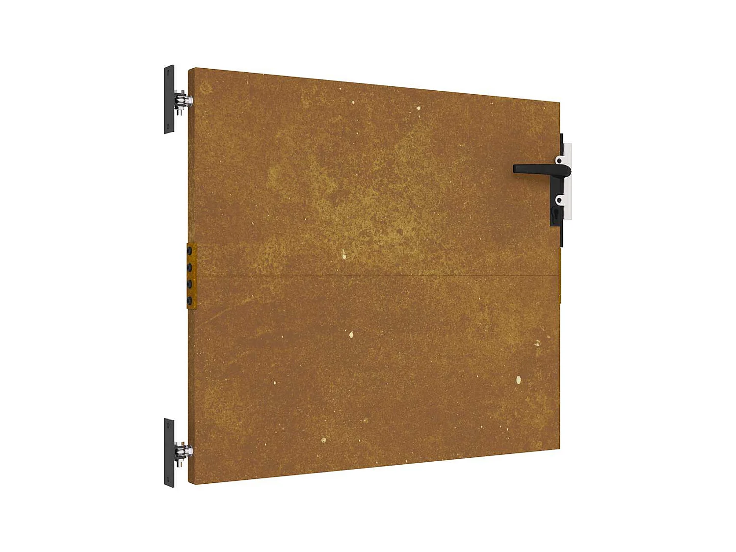 Portail de jardin 85x75 cm acier corten