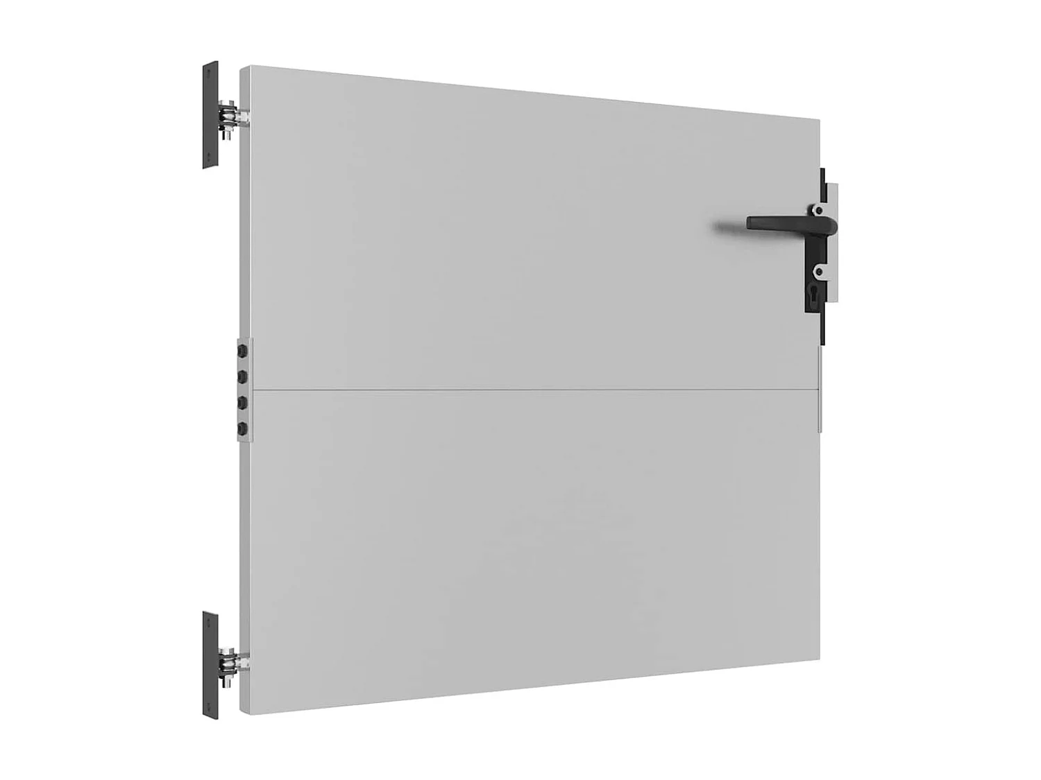 Portail de jardin 85x75 cm acier corten